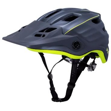 Шлем велосипедный KALI ENDURO/MTB MAYA2.0 REVOLT, черно-неоновый матовый 2019, 02-419147