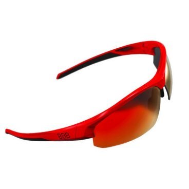 Очки велосипедные BBB sunglasses Impress, PC smoke red lenses PC clear and PC yellow extra lenses glossy red, BSG-58
