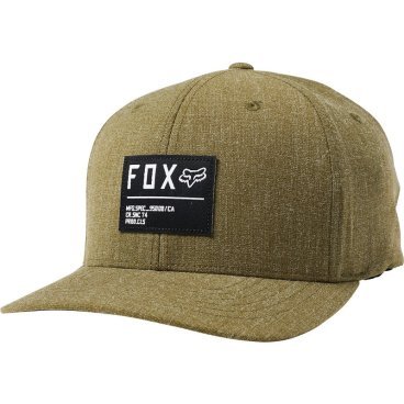 Фото Бейсболка Fox Non Stop Flexfit Hat Olive Green, 2020, 23691-099-L/XL