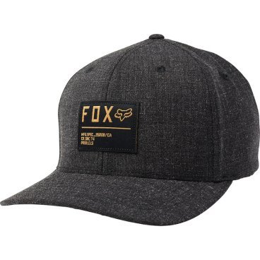 Фото Бейсболка Fox Non Stop Flexfit Hat Black, 2020, 23691-001-L/XL