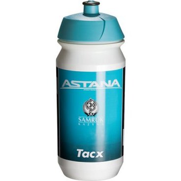 Фляга велосипедная Tacx Pro Teams Astana, 500 мл, голубой, T5749.01