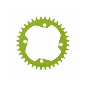 Звезда велосипедная Garbaruk, передняя, 104 BCD Round 36T Green, 5907441517102