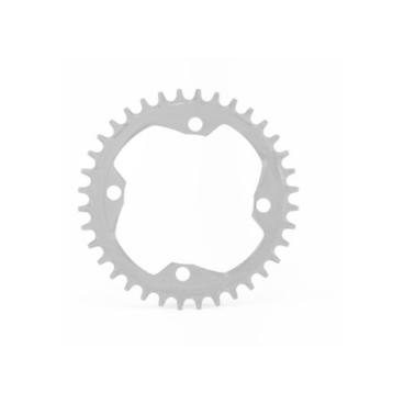 Фото Звезда велосипедная Garbaruk, передняя, 104 BCD Round 36T Silver, 5907441517133