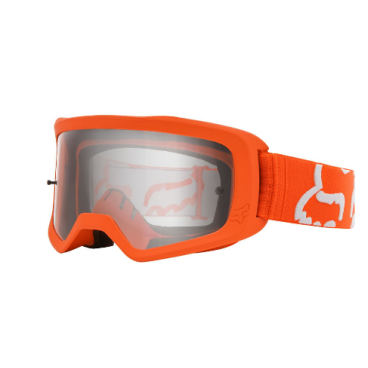 Маска велосипедная подростковая Fox Main II Race Youth Goggle, Flow Orange, 24007-824-OS