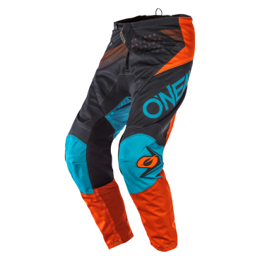 Велоштаны O'Neal Element Pant FACTOR, gray/orange/blue, E010-2230