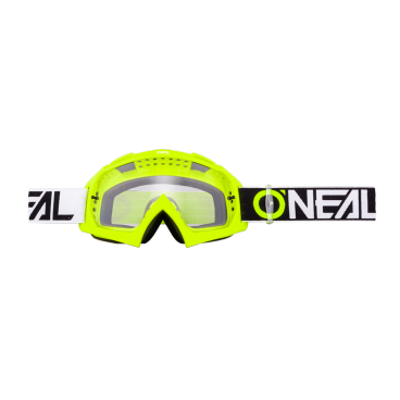 Маска велосипедная O´Neal B-10 Twoface Hi-Viz, Clear Neon Yellow, 6024-210O