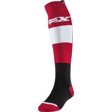 Велоноски Fox FRI Linc Thin Sock, Flame Red, 24025-122-L