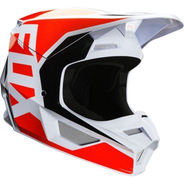 Фото Велошлем Fox V1 Prix Helmet, Flow Orange, 25471-824