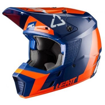 Фото Велошлем подростковый Leatt GPX 3.5 Junior Helmet, Orange, 2020, 1020001871