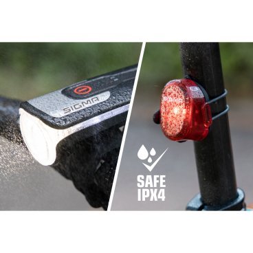 Комплект освещения велосипедный SIGMA SPORT AURA 80 USB / NUGGET II, с кабелем USB, 17850