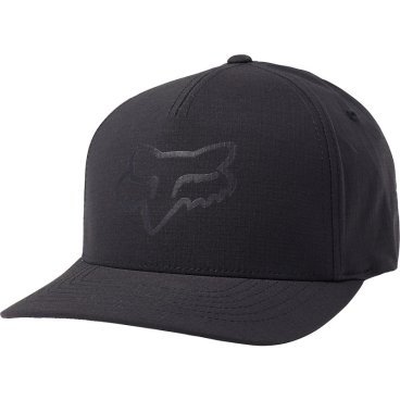 Фото Бейсболка Fox Refract Flexfit Hat Black 2020, 23692-001-L/XL