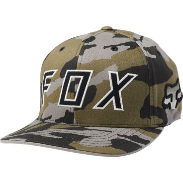 Фото Бейсболка Fox Scramble Flexfit Hat Camo 2020, 23695-027-L/XL