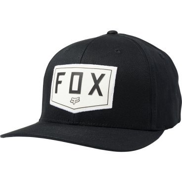 Фото Бейсболка Fox Shield Flexfit Hat Black 2020, 23693-001-L/XL