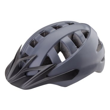 Шлем велосипедный Stels MA-5, темно-серый, LU088859