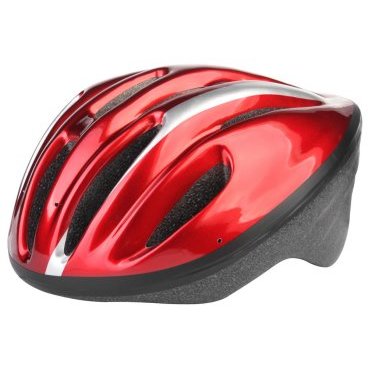 Шлем велосипедный Stels MQ-12, красный, LB000016