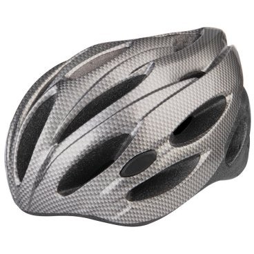 Шлем велосипедный Stels MV-26, серый, LU088831