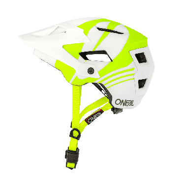 Фото Шлем велосипедный O'Neal DEFENDER Helmet NOVA, white/neon yellow, 0502-765