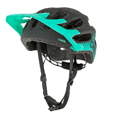 Фото Шлем велосипедный O'Neal THUNDERBALL Helmet AIRY, black/mint, 0007-603