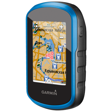 Фото Велосипедный навигатор Garmin eTrex Touch 25 GPS/GLONASS, RUSSIA, черный-синий, 010-01325-03