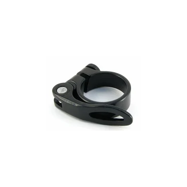 Фото Зажим подседельного штыря Vinca Sport, на эксцентрике, алюминий, диаметр - 28.6 мм, чёрный, VC 22(28.6) black