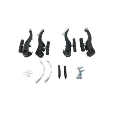 Тормоза PEAK V-brake, алюминий, рамки 110мм, чёрные, DV20