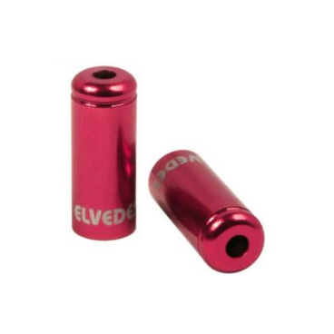 Колпачок для рубашки переключения ELVEDES, Ø4,2мм. Материал: алюминий. Цвет: красный, ELV2012010