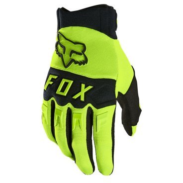 Фото Велоперчатки Fox Dirtpaw Glove, Flow Yellow, 2020, 25796-130-2X