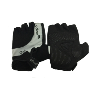 Перчатки велосипедные ODINN, летние, с короткими пальцами, черный , 5006XL-bk