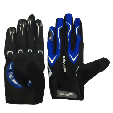 Перчатки велосипедные ODINN, летние, с длинными пальцами, синий, 5014XL-bl