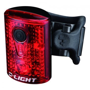 Фонарь велосипедный D-LIGHT CG-211R, с зарядклй от USB, задний, габаритный, 3025