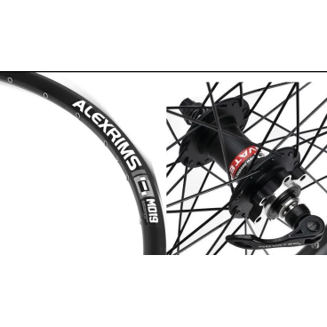 Колесо велосипедное ALEXRIM DM-19,29", переднее, алюминиевая втулка, на промподшипниках, дисковая, эксцентрик, УТ0001668