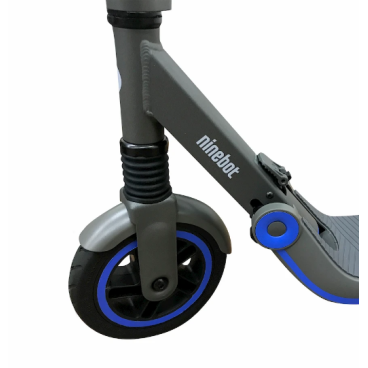 Электросамокат Ninebot eKickScooter Zing E10, детский, складной, серый, E10