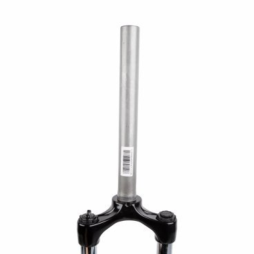 Вилка велосипедная RST Capa Т, 26"х 28,6, пружинно-эластомерная, V+D, черная, 1-0021