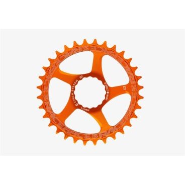 Фото Звезда велосипедная Race Face Cinch Direct Mount, 28T, Orange, RNWDM28ORA