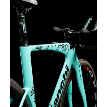 Шоссейный велосипед Bianchi AQUILA DURA ACE DI2 TEAM JUMBO 700С 2021