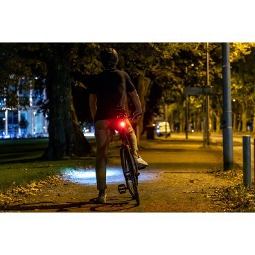 Комплект фонарей велосипедных SIGMA, фара AURA 30 люкс передняя + фонарь CURVE задний, 4-015970