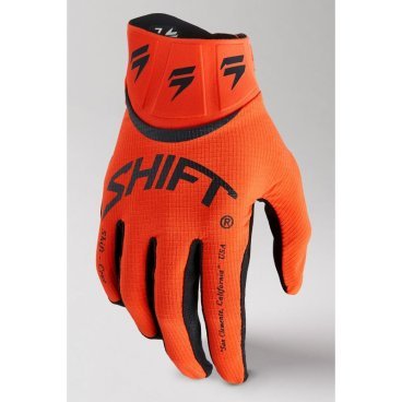 Велоперчатки Shift White Label Bliss Youth Glove, подростковые, Blood Orange, 2021, 26390-472-YL