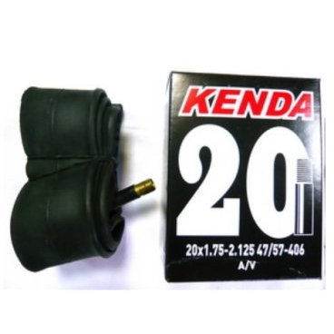 Камера велосипедная KENDA 20"х1.75-2.125 (47/57-406), авто ниппель, 5-511307