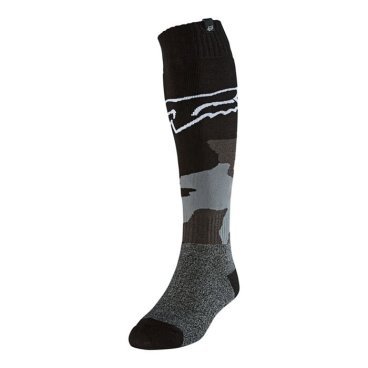Носки велосипедные Fox FRI Revn Thin Sock, Black Camo, 2021, 25898-247-L