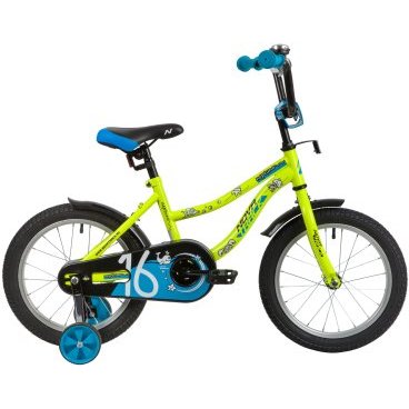 Детский велосипед Novatrack Neptune 16" 2020, 163NEPTUNE.GN20