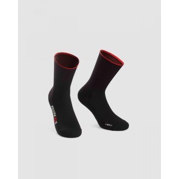 Носки велосипедные ASSOS RSR Socks, унисекс, National Red, P13.60.675.47.0