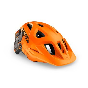 Велошлем Met Eldar, подростковый, Orange Octopus, 2021, 3HM117CE00UNAR2