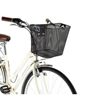 Корзина велосипедная SCHWINN Wired basket, передняя, на руль, проволочная, чёрный, SW75718A-3