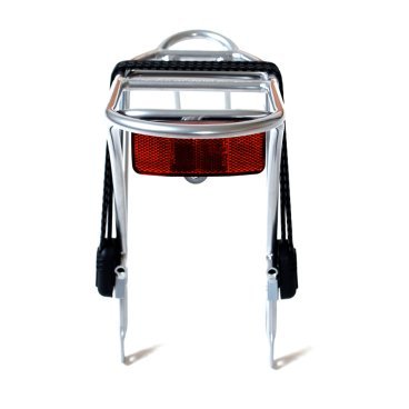 Багажник велосипедный Kokua, задний, для LIKEtoBIKE 16", алюминий, серебристый, K91620SB