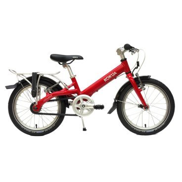 Багажник велосипедный Kokua, задний, для LIKEtoBIKE 16", алюминий, серебристый, K91620SB