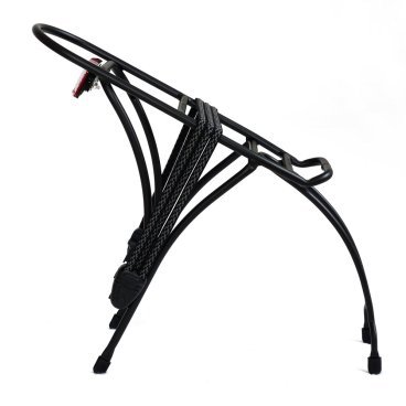 Фото Багажник велосипедный KOKUA, задний, алюминий, для LIKEtoBIKE 24", черный, K92422BK