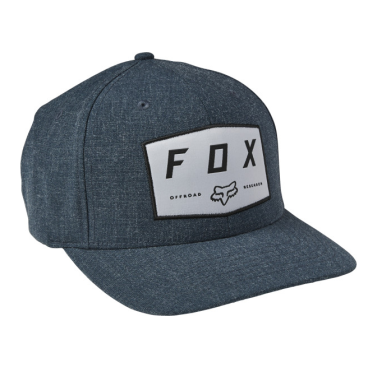 Фото Бейсболка велосипедная Fox Badge Flexfit Hat, blue, 28505-203-L/XL