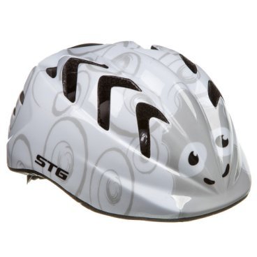 Фото Шлем велосипедный STG SHEEP, детский/подростковый, белый