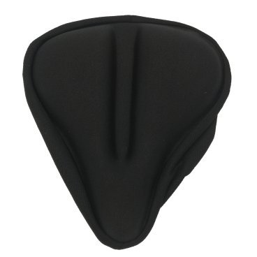 Фото Накладка гелевая на седло Vinca sport, размер 270х240мм, вес 270гр, черный, XD 09