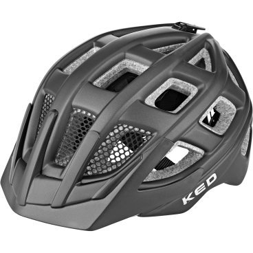 Велошлем KED Kailu, Black Matt (серый EPS), 2020, 12104250504